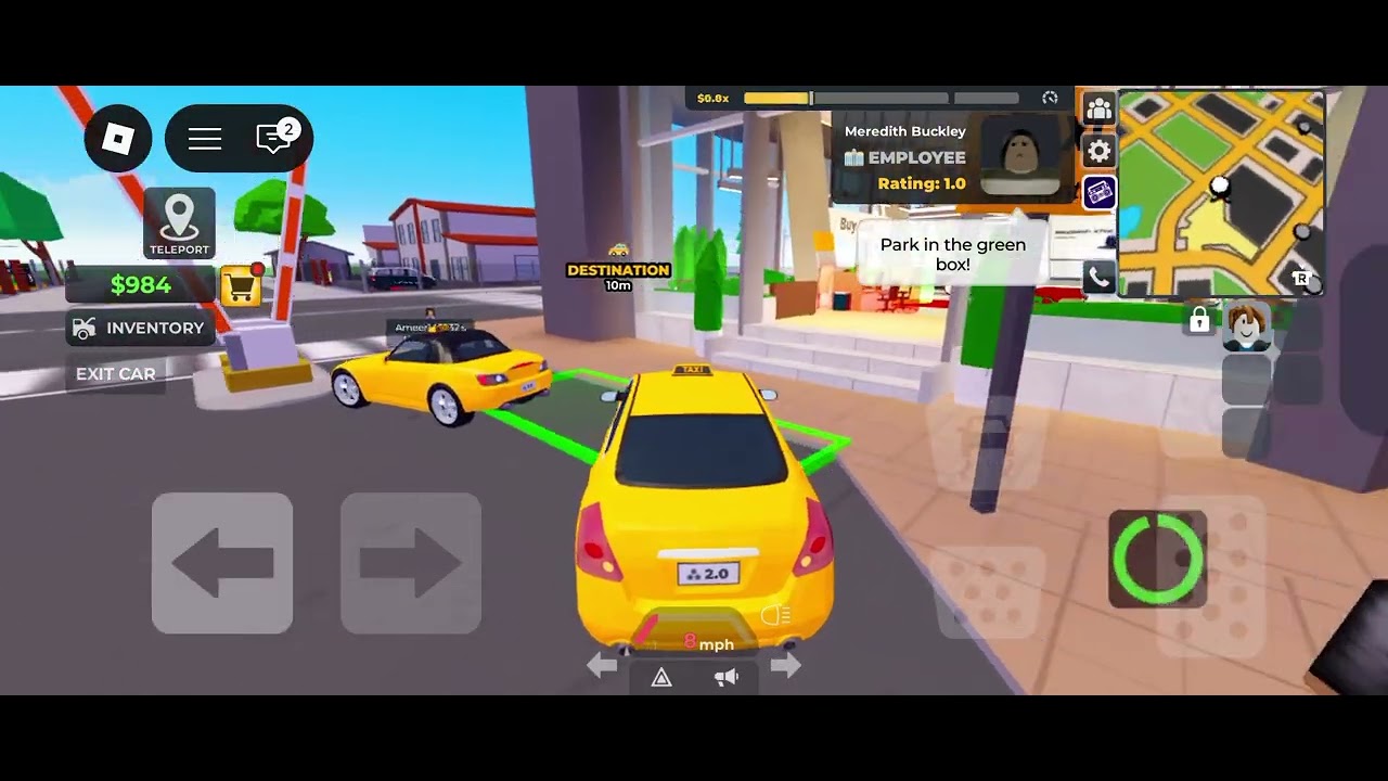 Це найшвидше таксі у роблоксі!