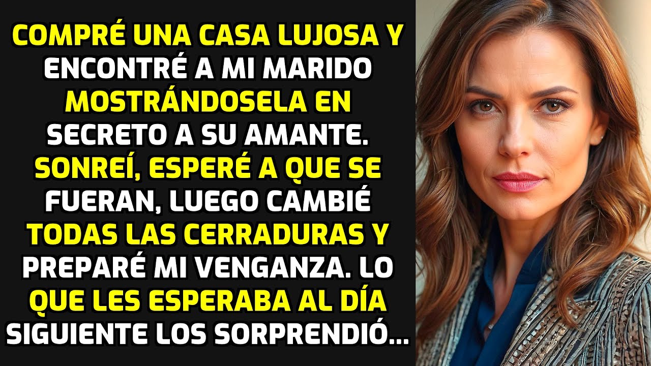 Compré Una Casa Lujosa Y Encontré A Mi Marido Mostrándosela En Secreto A Su Amante... HISTORIAS VIDA