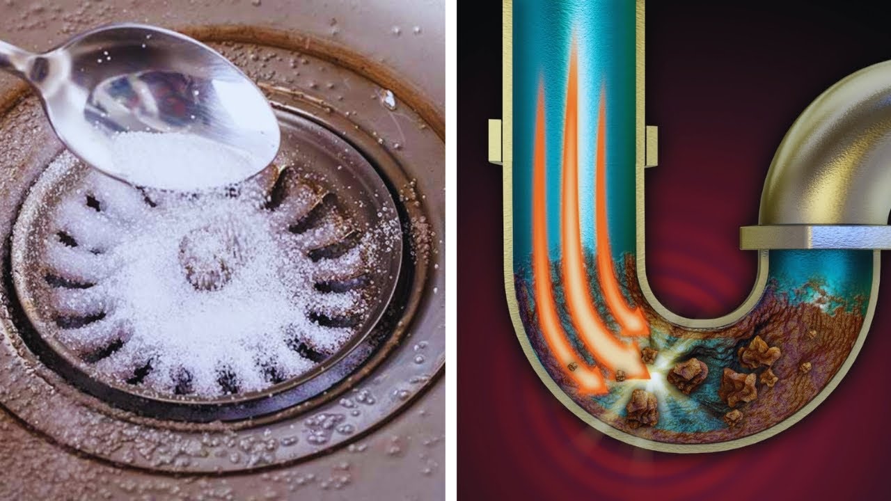 Comment d&eacute;boucher un &eacute;vier de cuisine | Astuce Maison 🛠️🚰