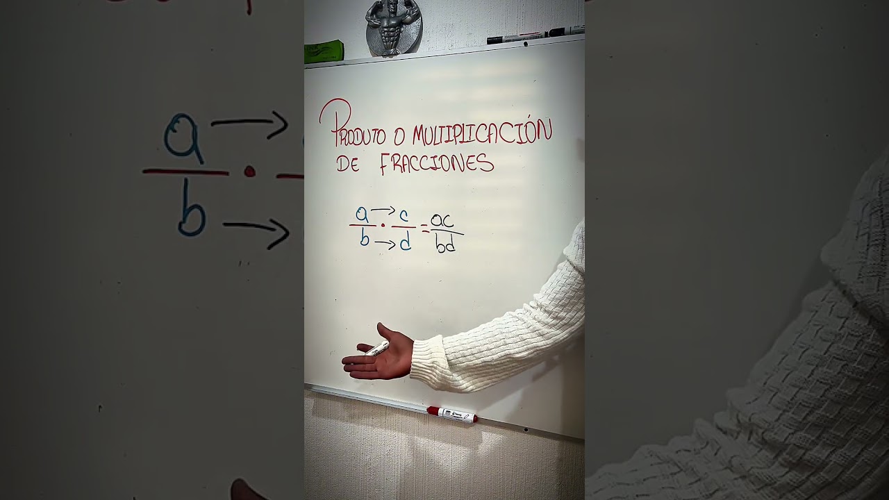Producto o multiplicaci&oacute;n de fracciones Ejemplo incluido | F&aacute;cil o facil&iacute;simo