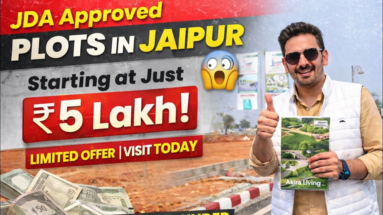 Cheapest Plots in Jaipur 😱 Cheapest Property Deal in Jaipur 2026 from just ₹7 Lakh, you will not ...