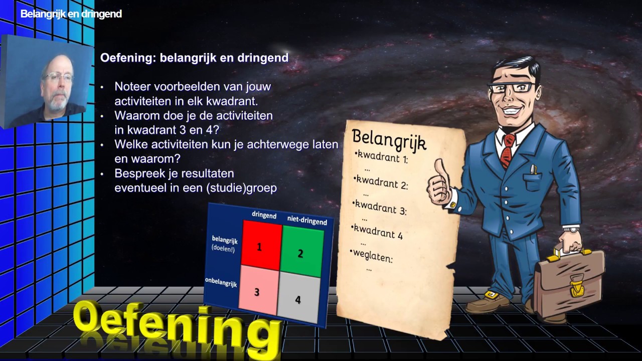 TM05 Time management Belangrijk en dringend