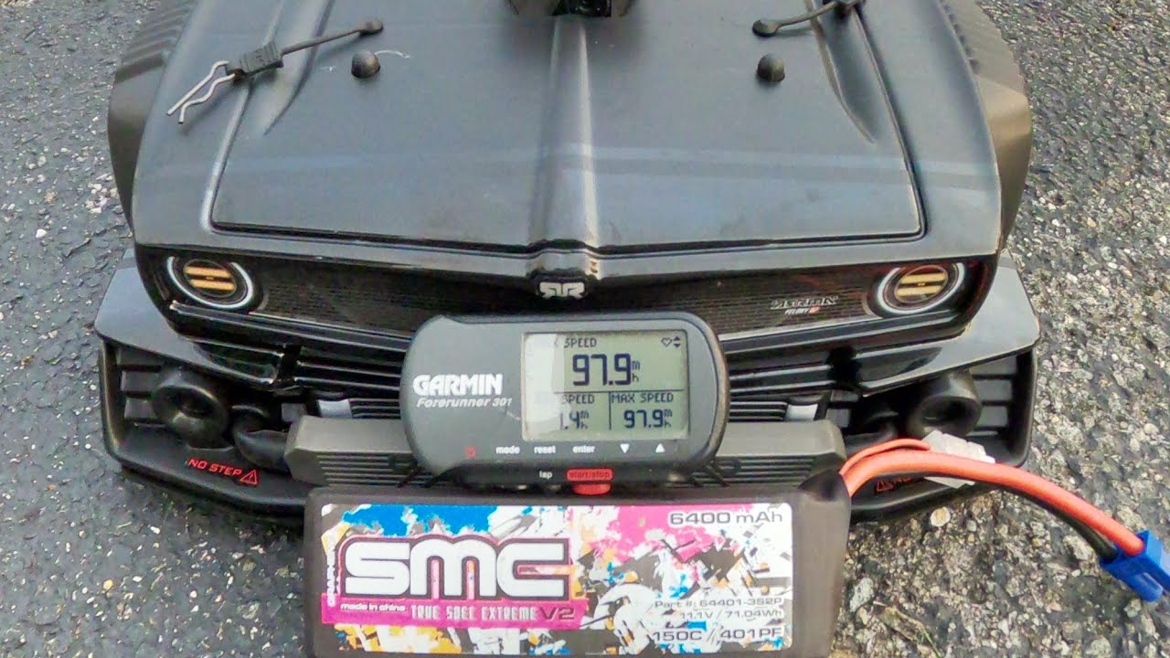 Самый быстрый в мире ARRMA FELONY 6S Stock с дополнительной передачей 97,9 миль в час!!!! 😳