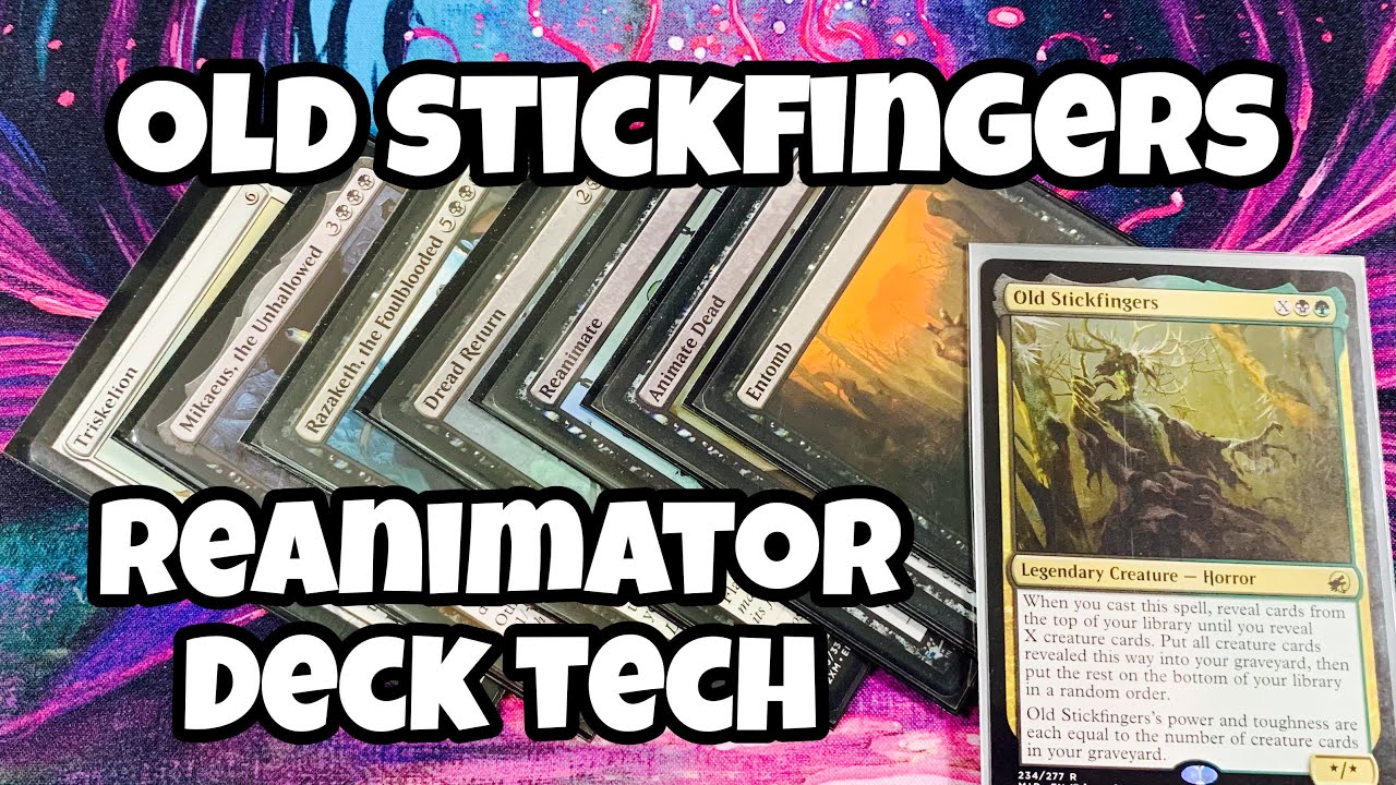 Old Stickfingers Deck Tech - PUPPET MASTER OF DEATH // MTG // EDH // Reanimator