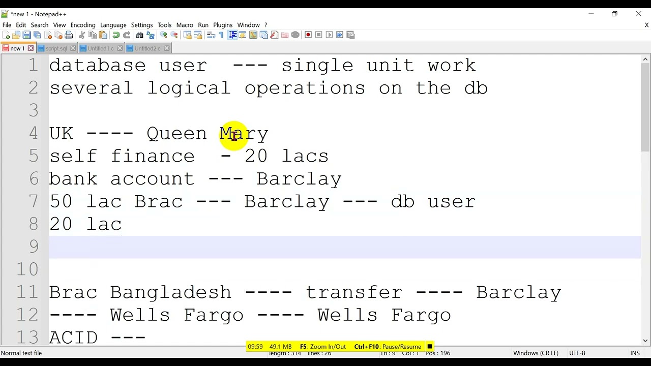 Transaction Management