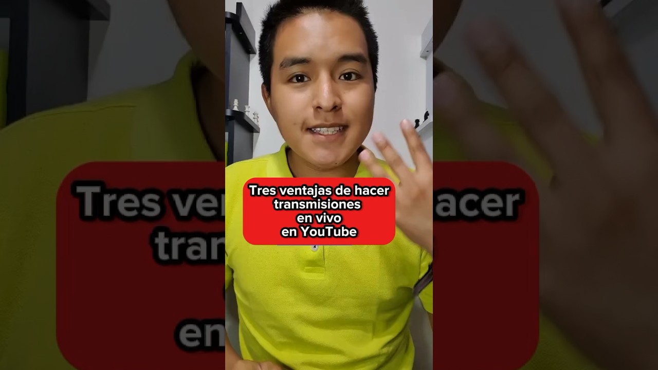 3 Ventajas de hacer transmisiones en vivo en YouTube
