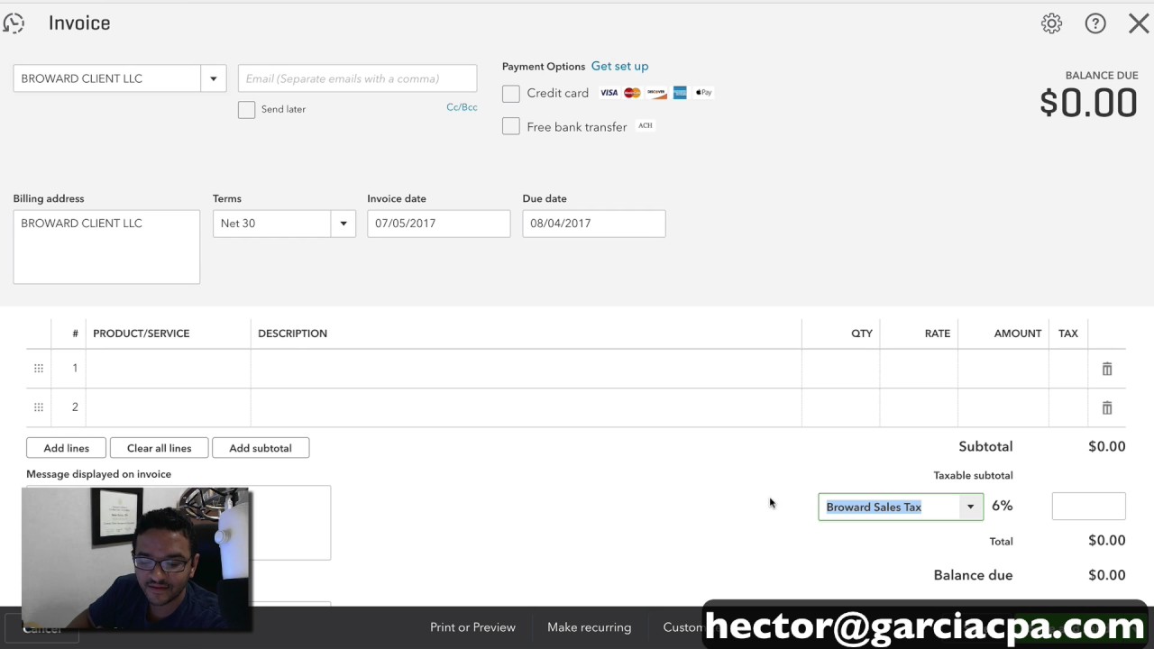 QuickBooks Online 2018 Tutorial: Managing and Paying Sales Taxes