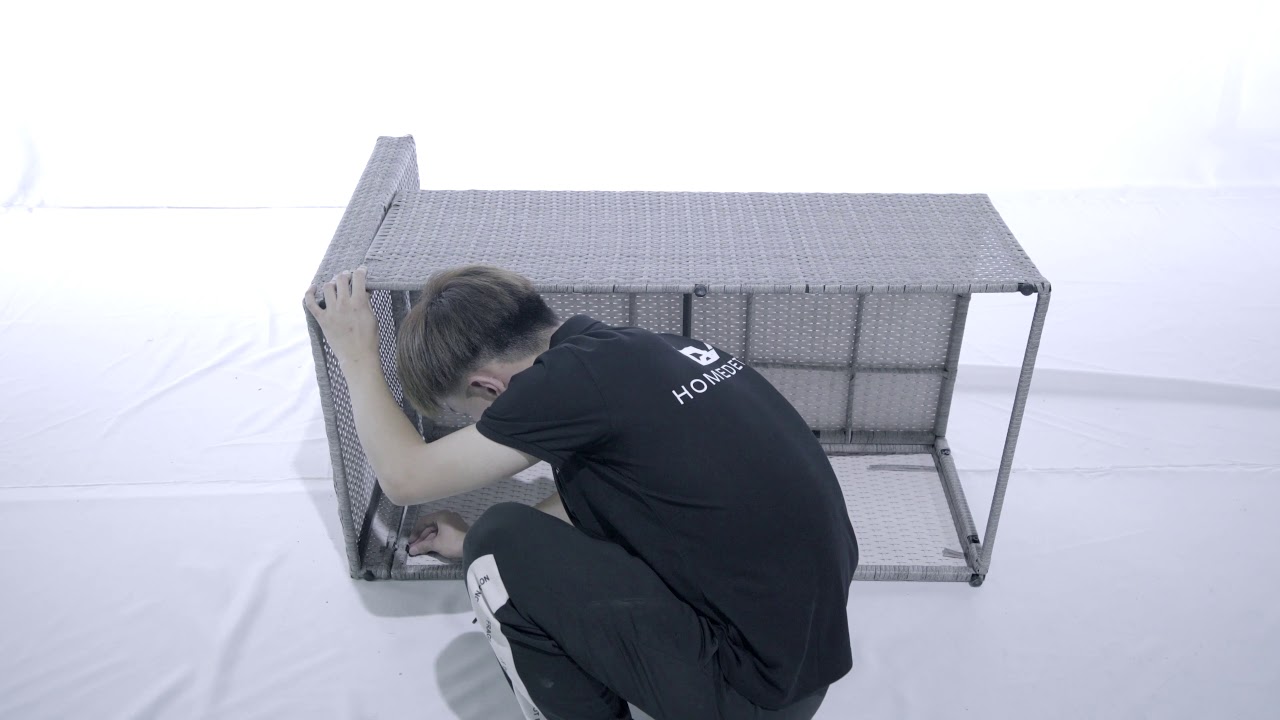 Home Detail Corner Dining Set Assembly Video 45880 45881