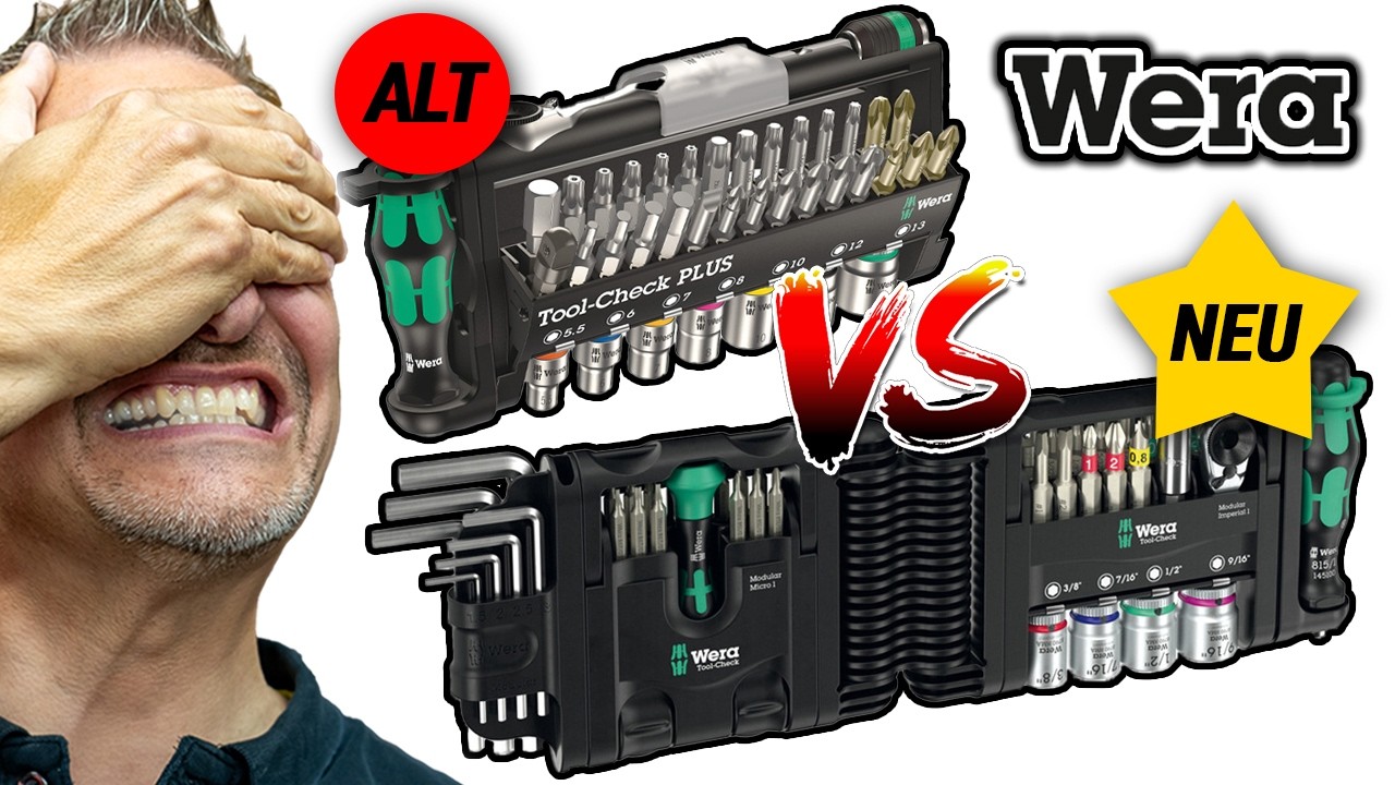 MUSS DAS SEIN? NEUES WERA TOOLCHECK! WERA Toolcheck Modular im Vergleich | Werkzeug News 341