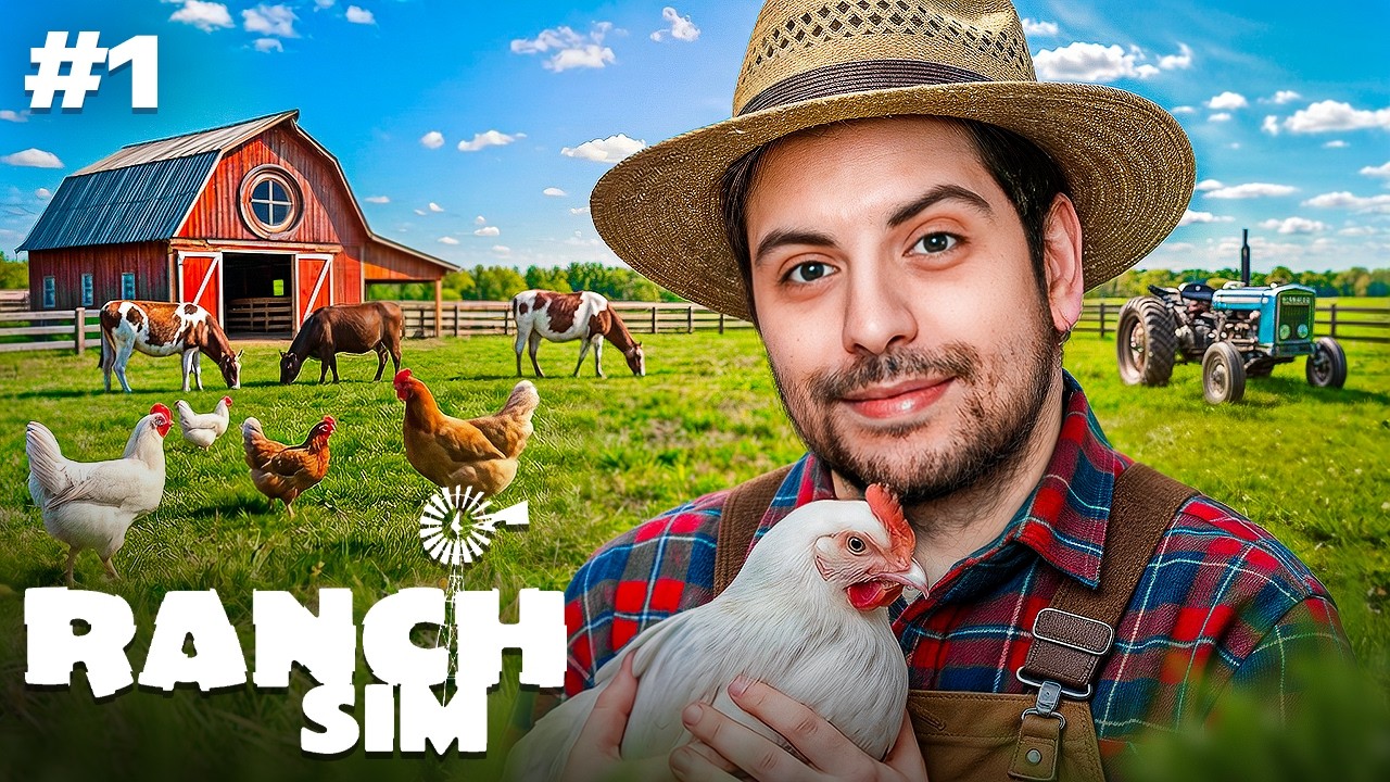 YENİ BİR &Ccedil;İFTLİK KURULUYOR! | Ranch Simulator (1. B&ouml;l&uuml;m)