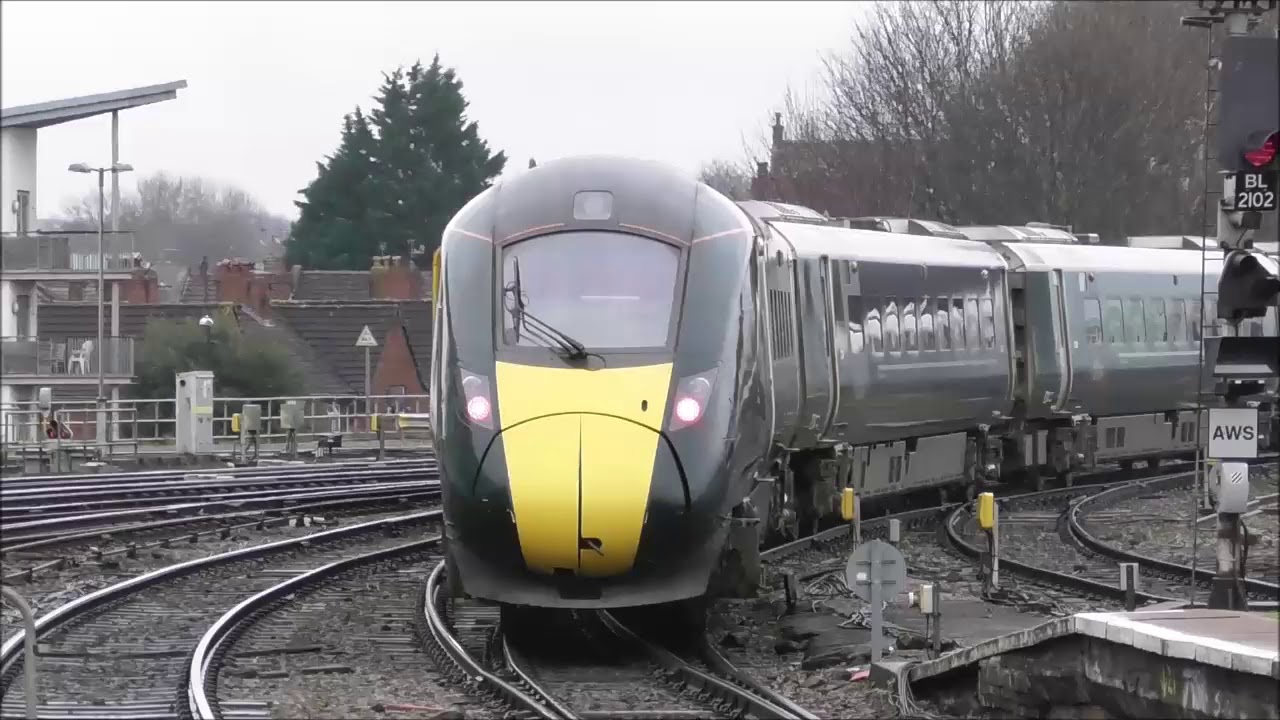 Trains at Bristol Temple Meads 19/01/19