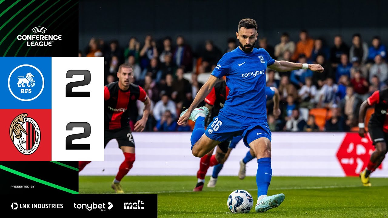 FC RFS 2:2 HAMRUN SPARTANS | HIGHLIGHTS | LABĀKIE MOMENTI | UEFA CONFERENCE LEAGUE
