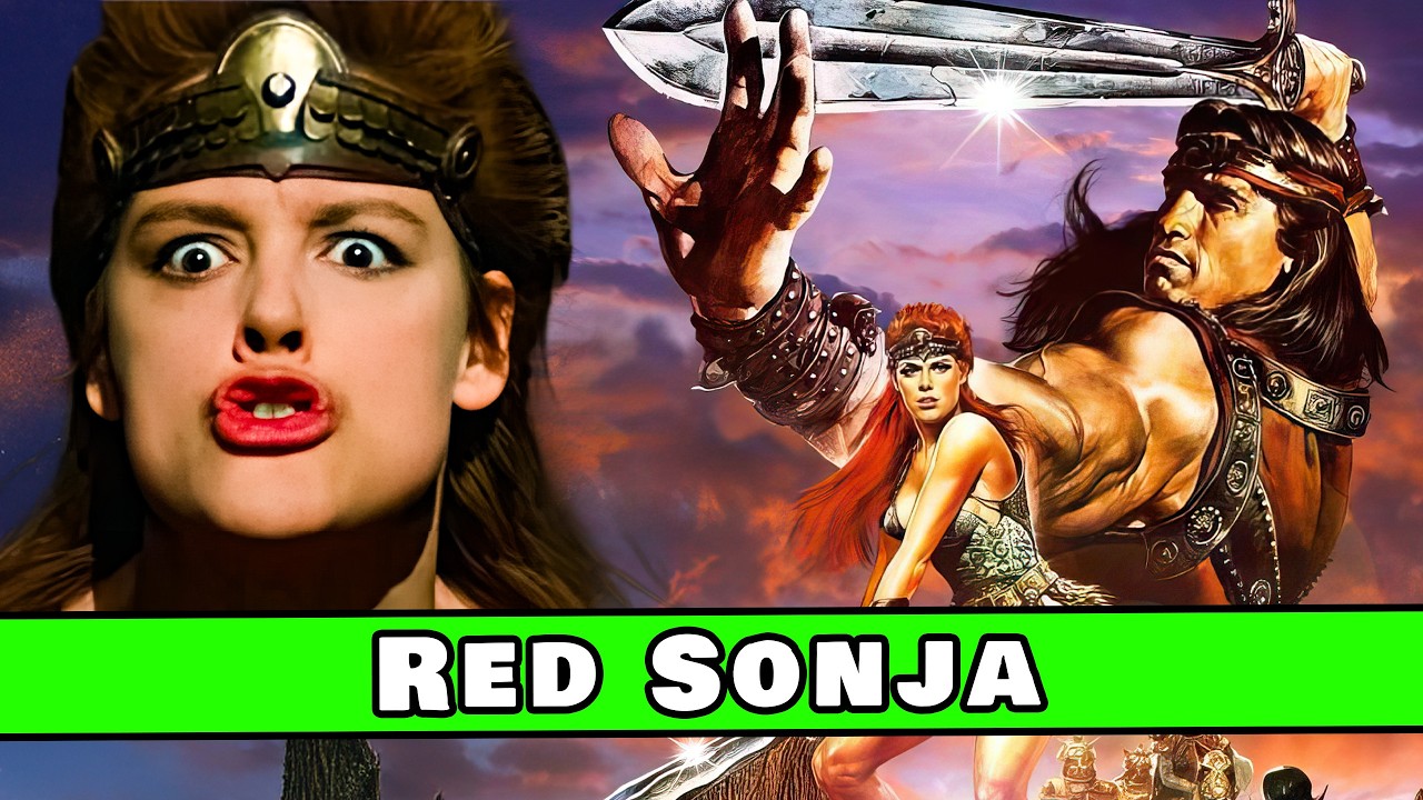 Arnold Schwarzenegger nails a lesbian with a mullet | So Bad It's Good #363 - Red Sonja