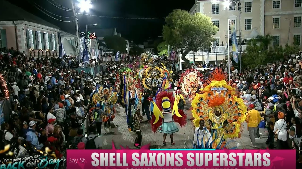 2023 Bahamas New Years Junkanoo Saxons Bay Street