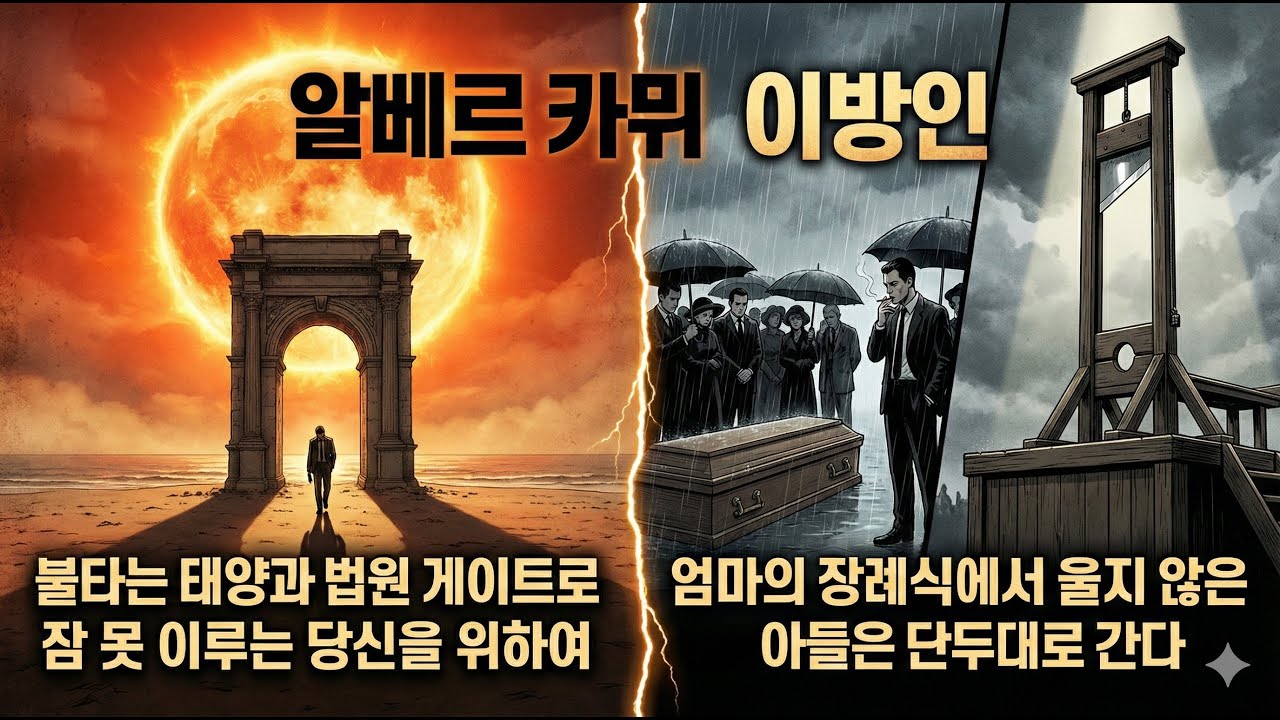 [일당백] 이방인: 알베르 카뮈 (The Stranger · 배경지식·인포그래픽·책 분석)