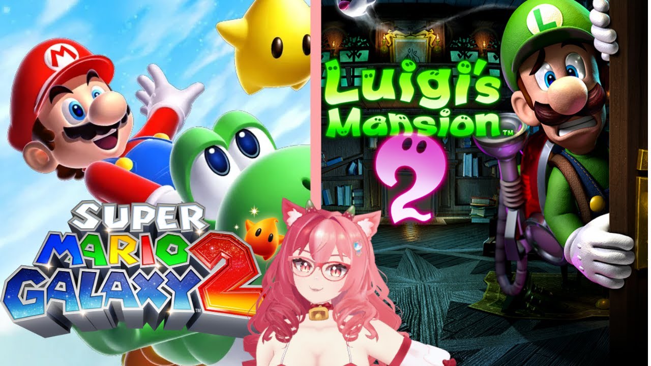 Super Mario Galaxy 2 & Luigi's Mansion 2 HD (2026-01-10 Twitch VOD)