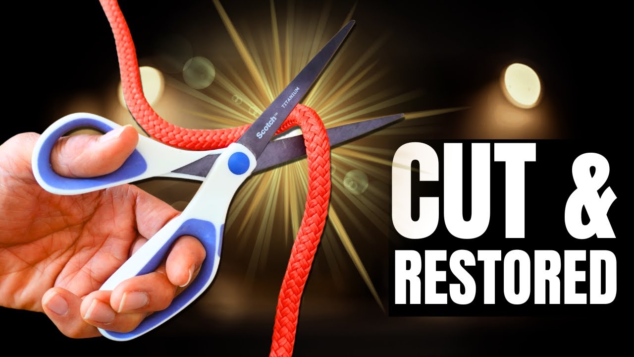 ROPE MAGIC: EASY TRICK! Cut & Restore Rope Classic