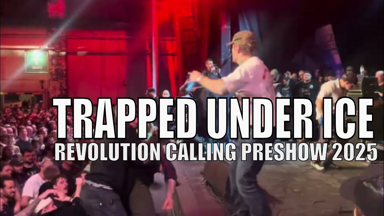 Trapped Under Ice + Turnstile –  Live Preshow Part 2 Revolution Calling 2025 | Baltimore Hardcore