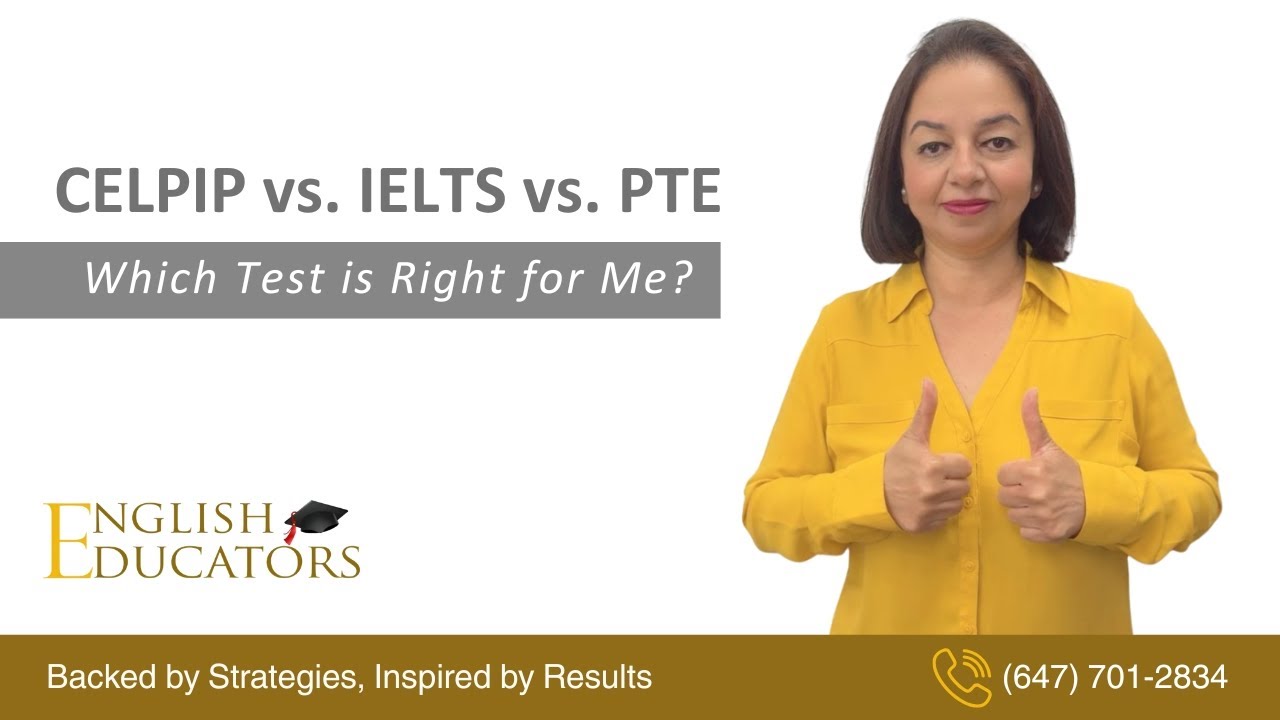 IELTS vs CELPIP vs PTE