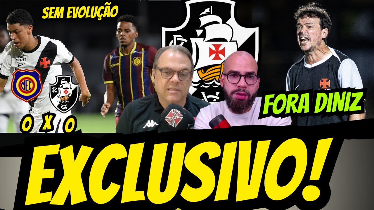 🚨EXCLUSIVO NO VASCO FLAVIO DIAS E PEDROSA DEIXÃO SUAS OPNIÃO SOBRE DINIZ! ULTIMAS NOTICIAS DO VASCO.