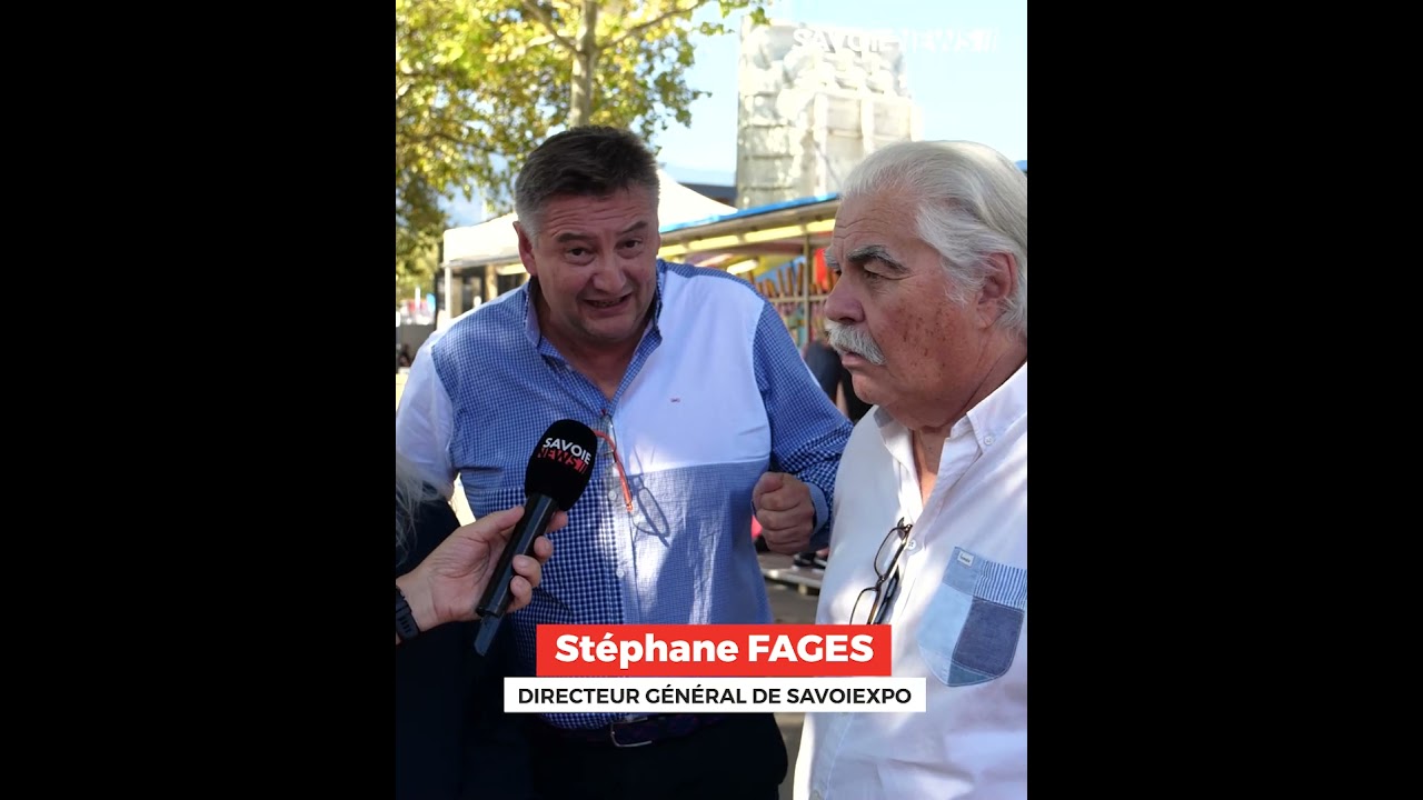 Rencontre avec Serge Papagalli à la Foire de Savoie