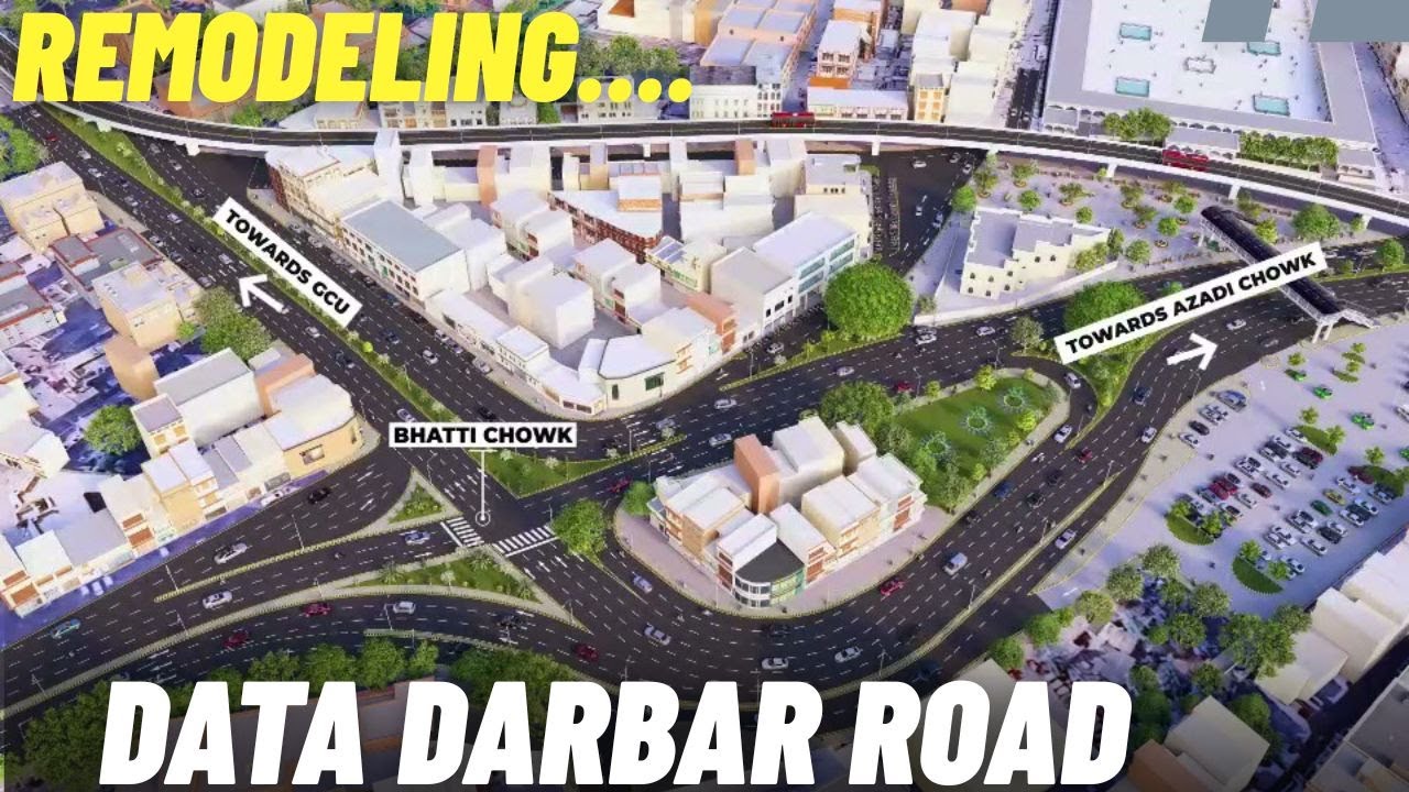 Data Darbar Road Remodeling Project| Lahore | 3D Animation Video #datadarbar #lahore