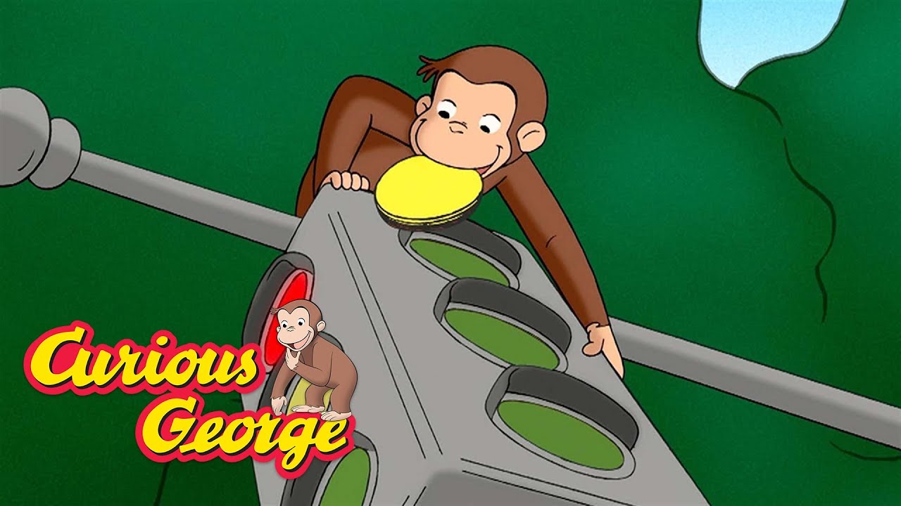 Curious George 🐵 George tries to fix the traffic light 🐵 Kids Cartoon 🐵 Kids Movies