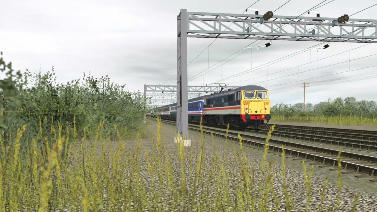 Trainz 2019 - Virtual Trackside Trainspotting circa 1990