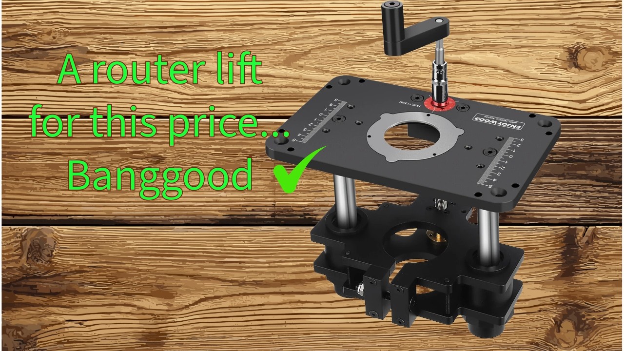 Is this the router lift from Banggood (Enjoywood) for you?  it just could be!! UPDATED!!