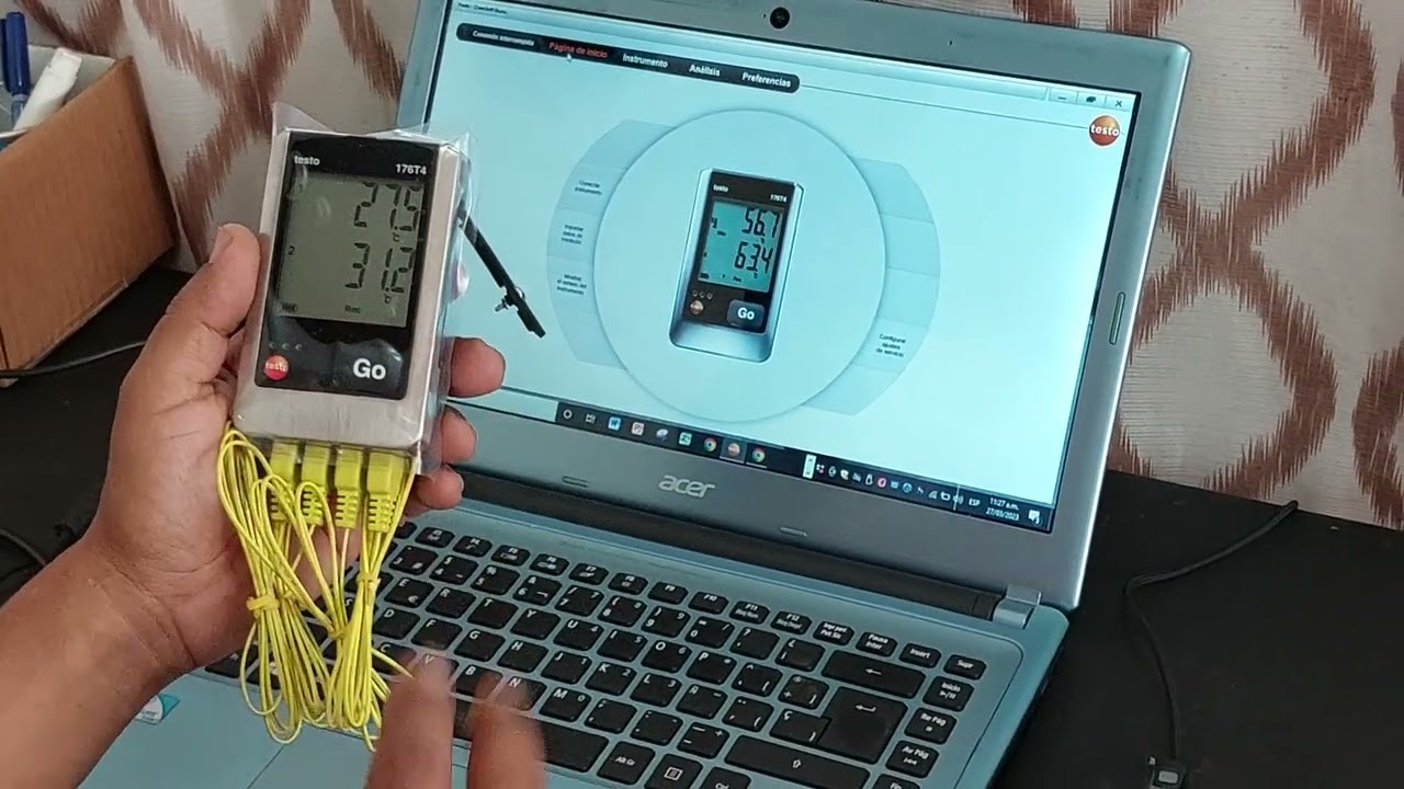 Data logger TESTO 176-T4