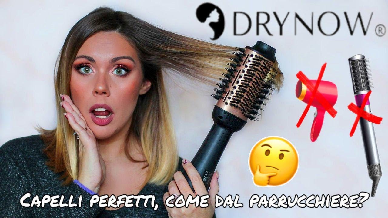 RECENSIONE della SPAZZOLA ASCIUGACAPELLI DRY NOW!!💨 alternativa low cost a Dyson Airwrap??🤔