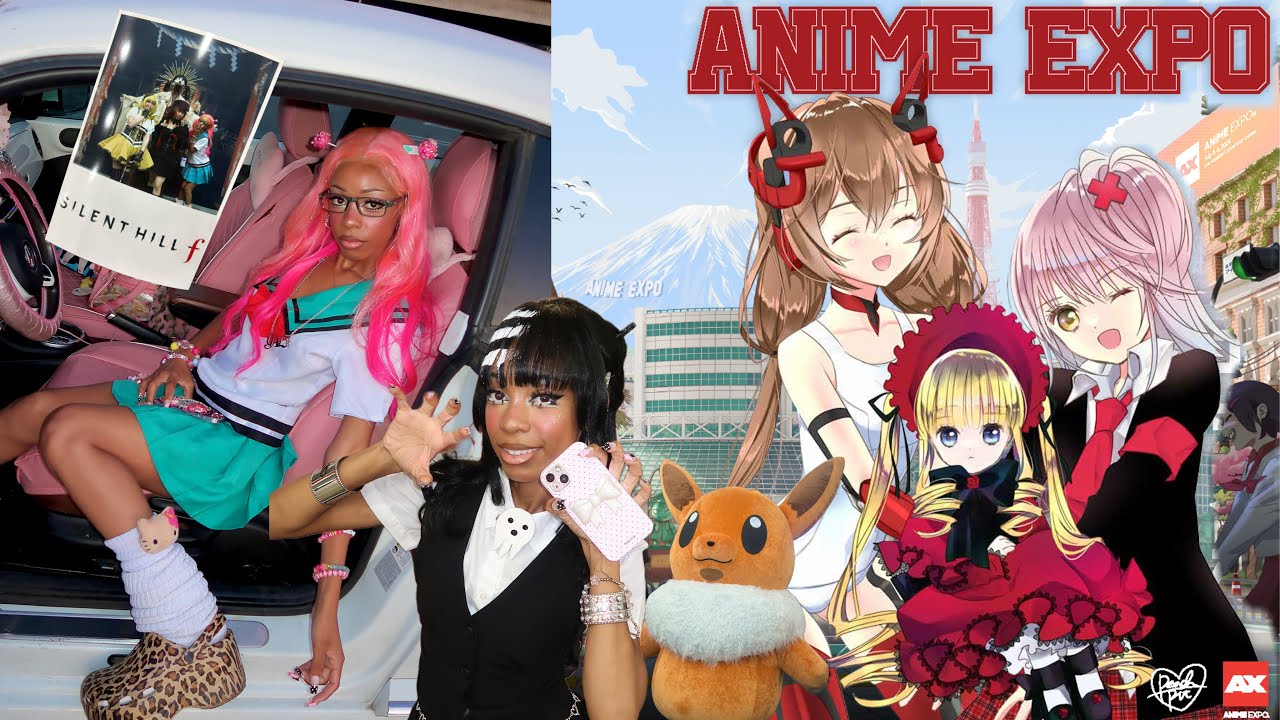 ￼ I was sabotaged at Anime Expo | Walking the AX runway, Silent Hill 𝑓 Maze & Gachapon