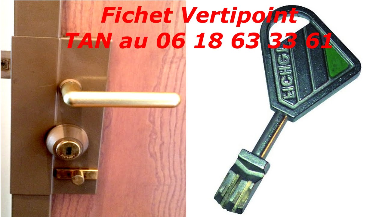 Comment changer une serrure Fichet Vertipoint et son cylindre Fichet 787 ?