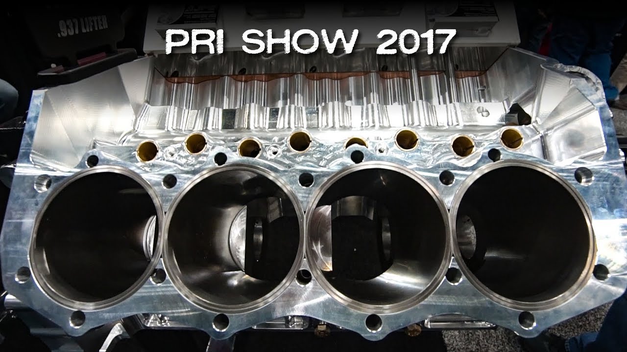 Высокопроизводительные гоночные двигатели на выставке PRI 2017