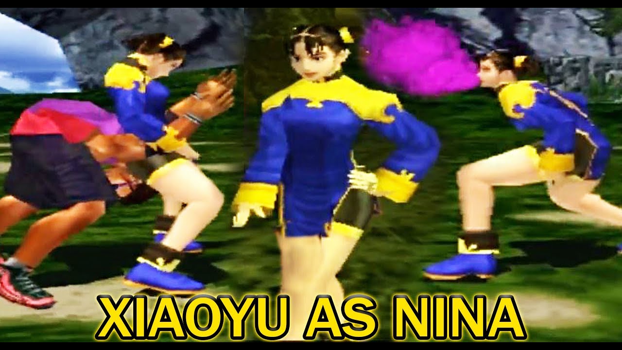 [TAS] Xiaoyu With Nina's Moves Gameplay - Tekken 3 (Arcade Version) (Remake)