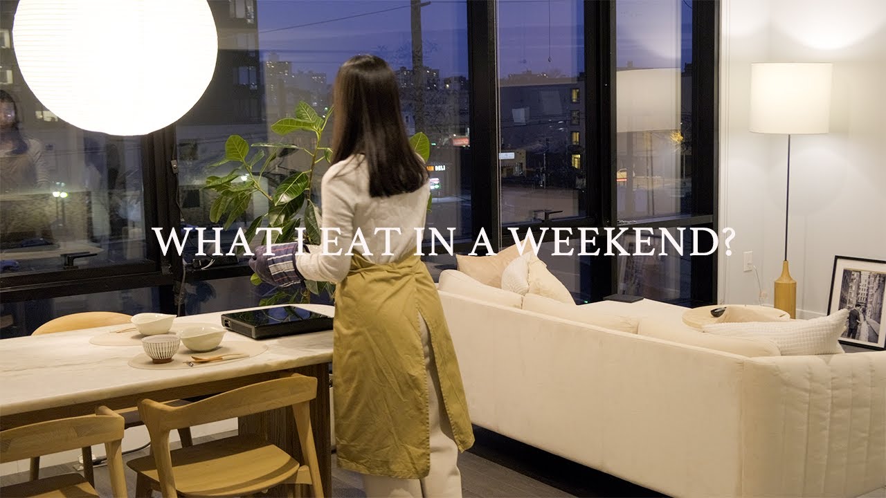 What I eat in a weekend?｜Okonomiyaki｜Gyoza｜Japanese Home cooking vlog