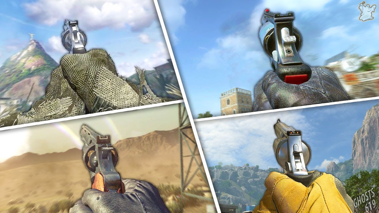1 KILL with EVERY Revolver in EVERY Call of Duty