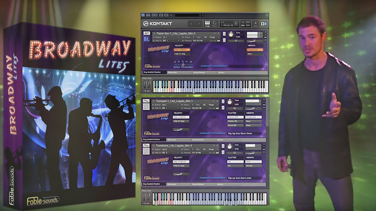 Broadway Lites - a virtual instrument by Fable Sounds