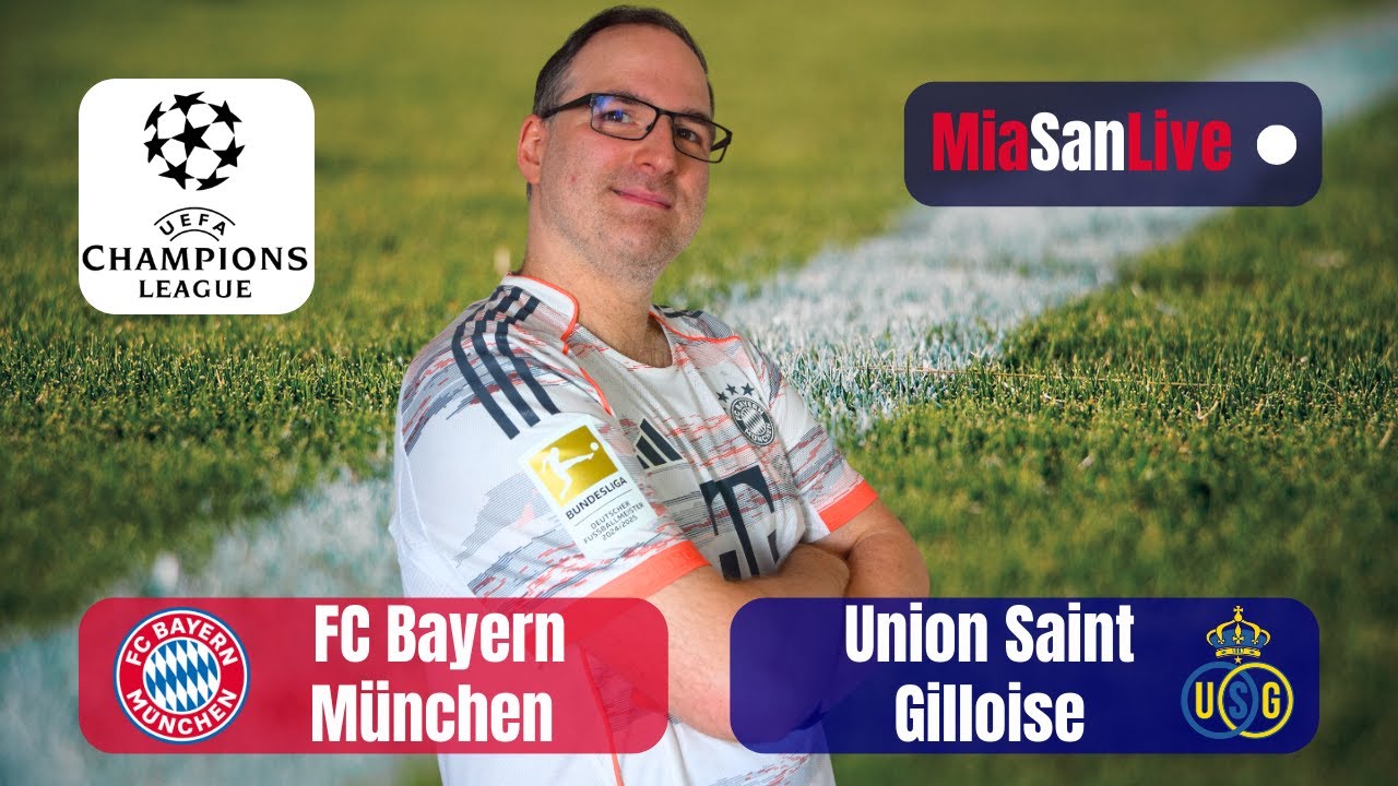 🔴Live | FC Bayern München - Union St. Gilloise | 07. Spieltag Champions League 25/26 | Fan-Kommentar
