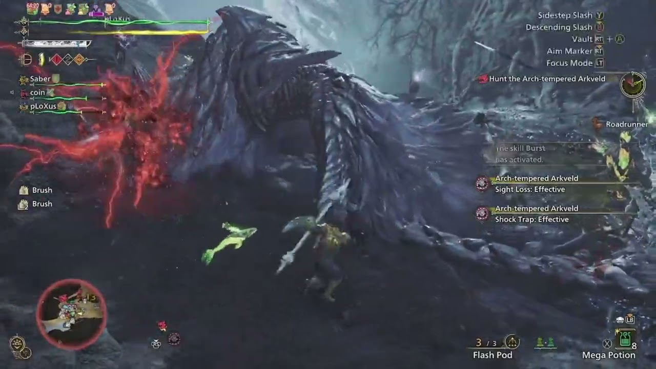 Monster Hunter Wilds, Lobby Hunts, A T  Arkveld