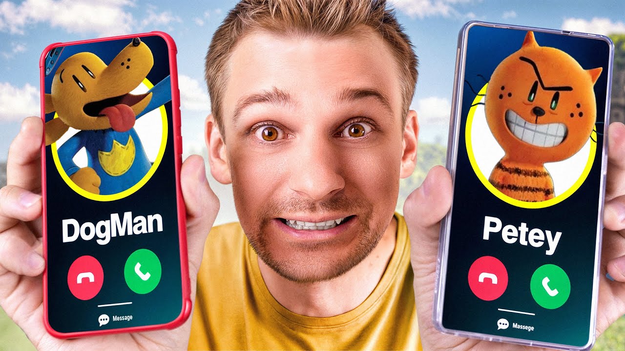 Meu Drone Captura Dog Man e Lil Petey