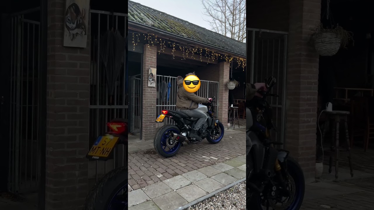 Mt09 sp 2023 akrapovic racingline exhaust RAW sound