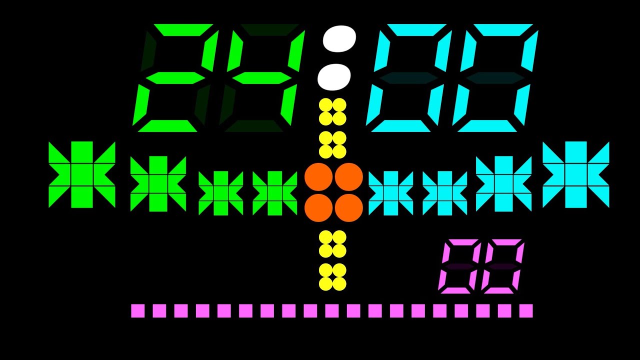 BCG 24 Minutes Stopwatch (LED 24-Hour Clock Asterisk 6-3-1-1) Remix Press Your Luck Consolation Cue
