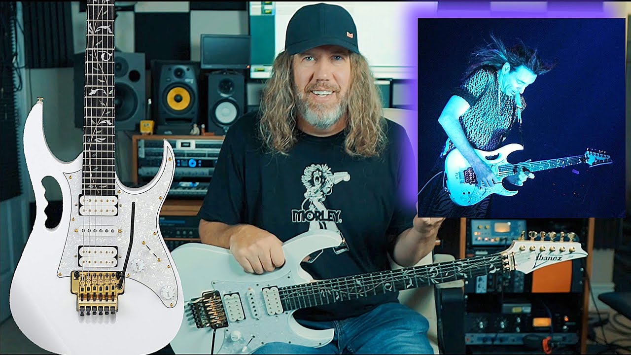 Ibanez Steve Vai Signature Premium JEM7VP против моей RG550 1987 года