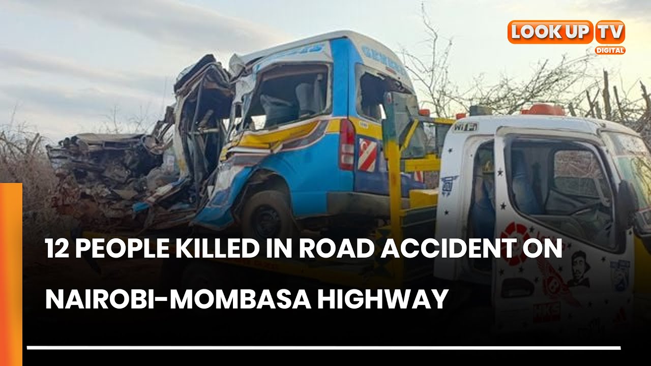 12 People Killed In Road Accident On Nairobi-Mombasa Highway
