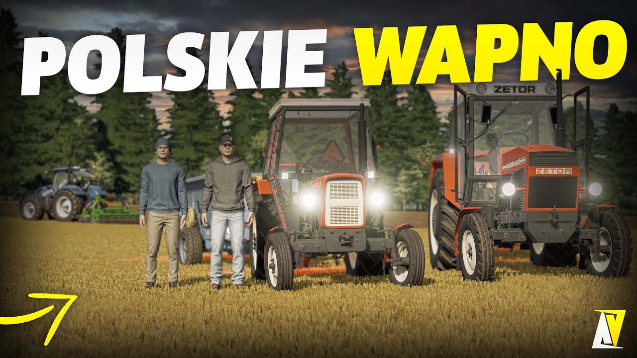 😍 Polskie Wapno 🔥Talerzowanie 🔥 2x Zetor & Ursus & NewHolland 👌✔ AVENOX ▶ FS22