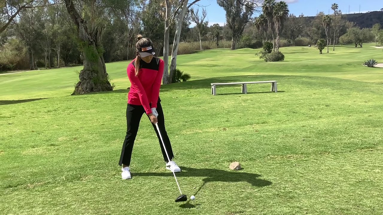 Practice round with LPGA tour players Bianca Pagdanganan & Matilda Castren at Admiral Baker GC.