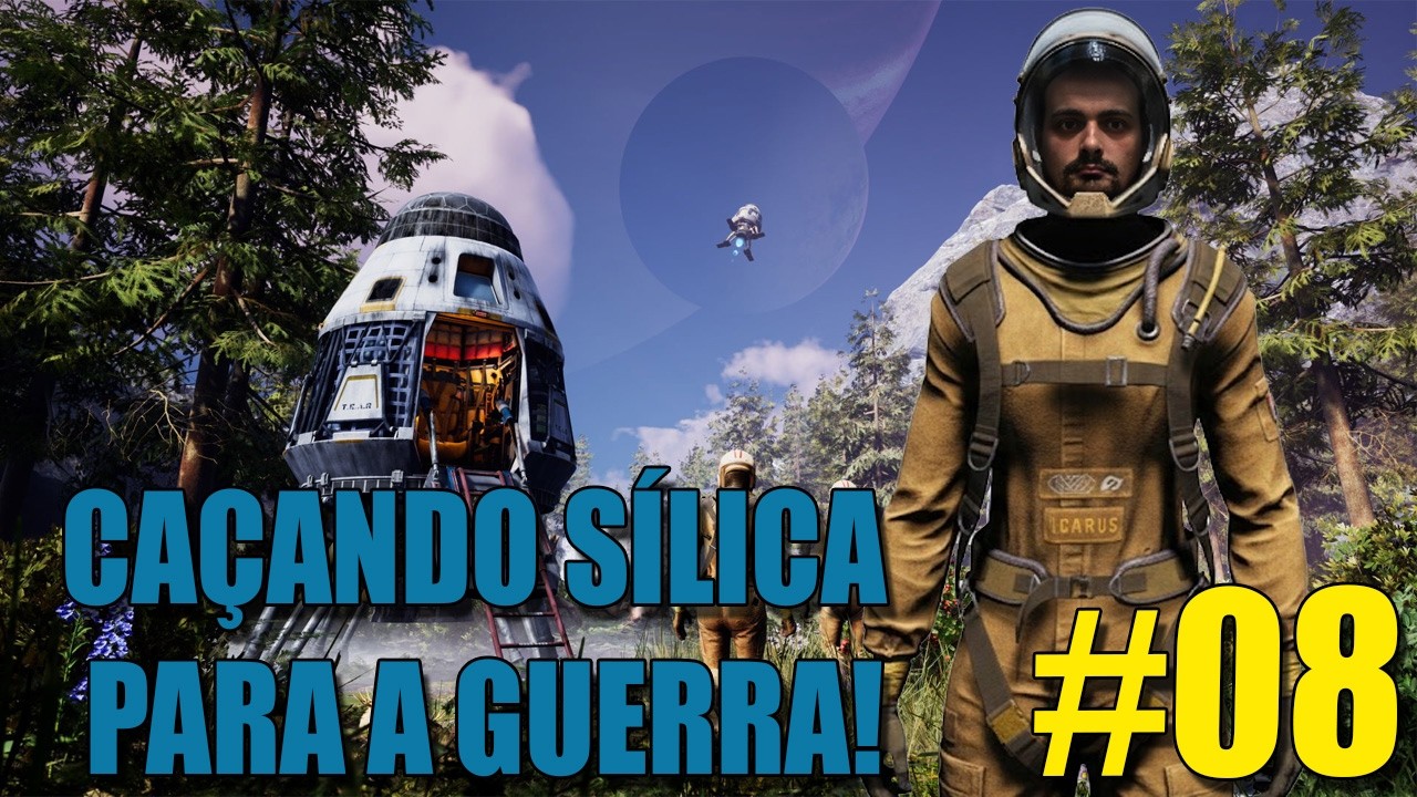 CAÇANDO SÍLICA PARA A GUERRA! PREPARANDO A BASE PARA A MISSÃO FINAL 💣🔥 | Icarus #8