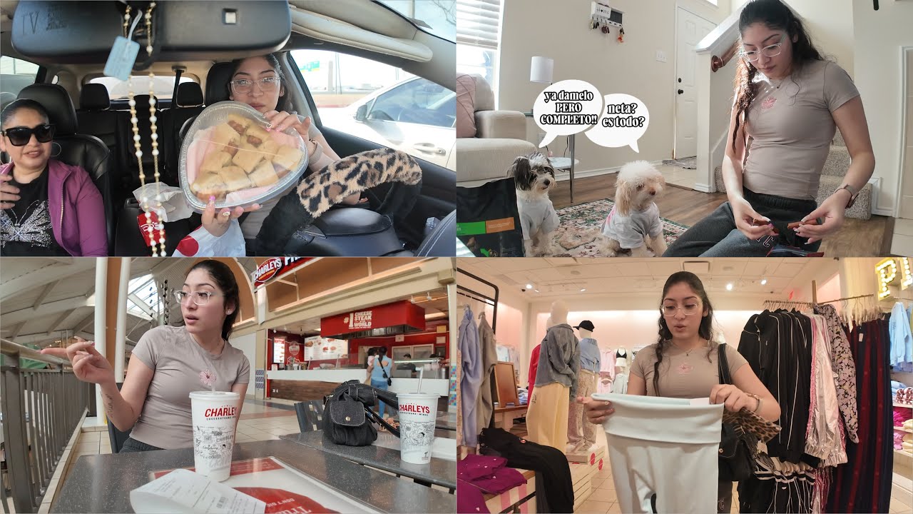 comprando comida pa las 🐶| acompañando a mi mamá a su cita😢| Daisy destrozando papel de baño😳