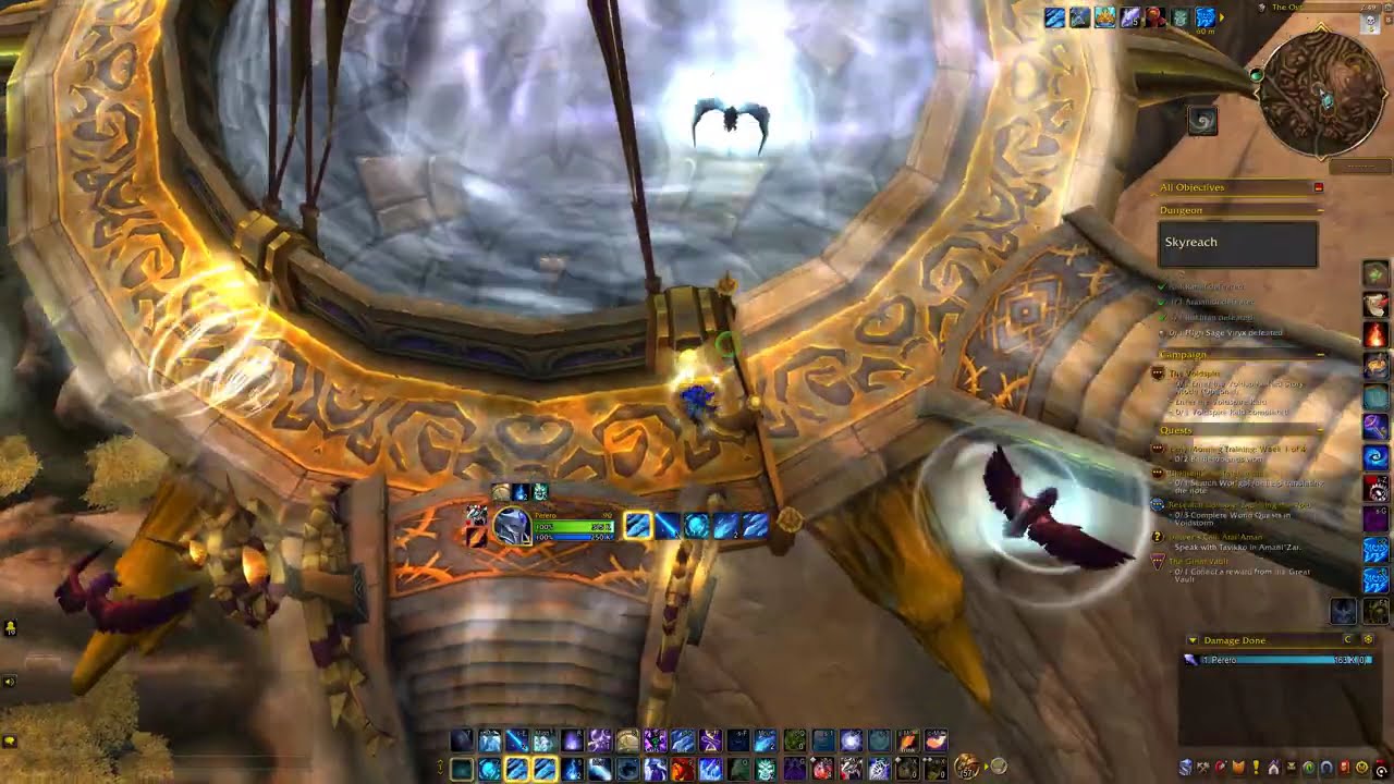 WoW Midnight Skyreach Mage SKIP